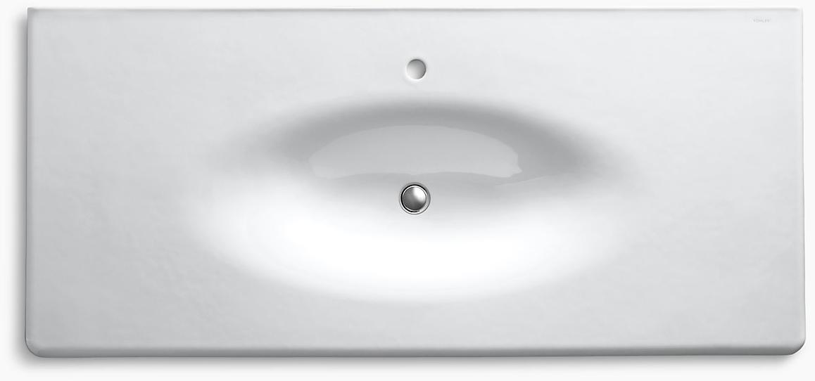K-3053-1-95 Накладная раковина на столешницу  прямоугольная Kohler  - Вид №2
