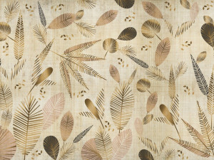 Панорамные обои с цветочными мотивами