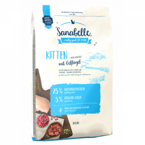 ПР0035426 Корм для котят Kitten домашняя птица сух. 10кг SANABELLE