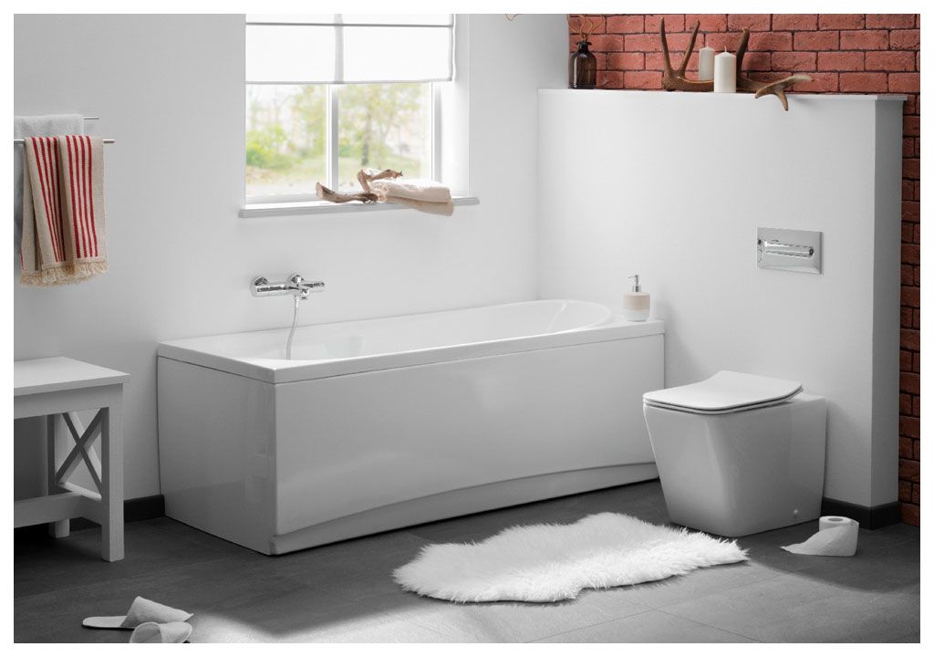 BL103NFST Приставной унитаз напольный Белый Aquanet TAVR Китай - Вид №7