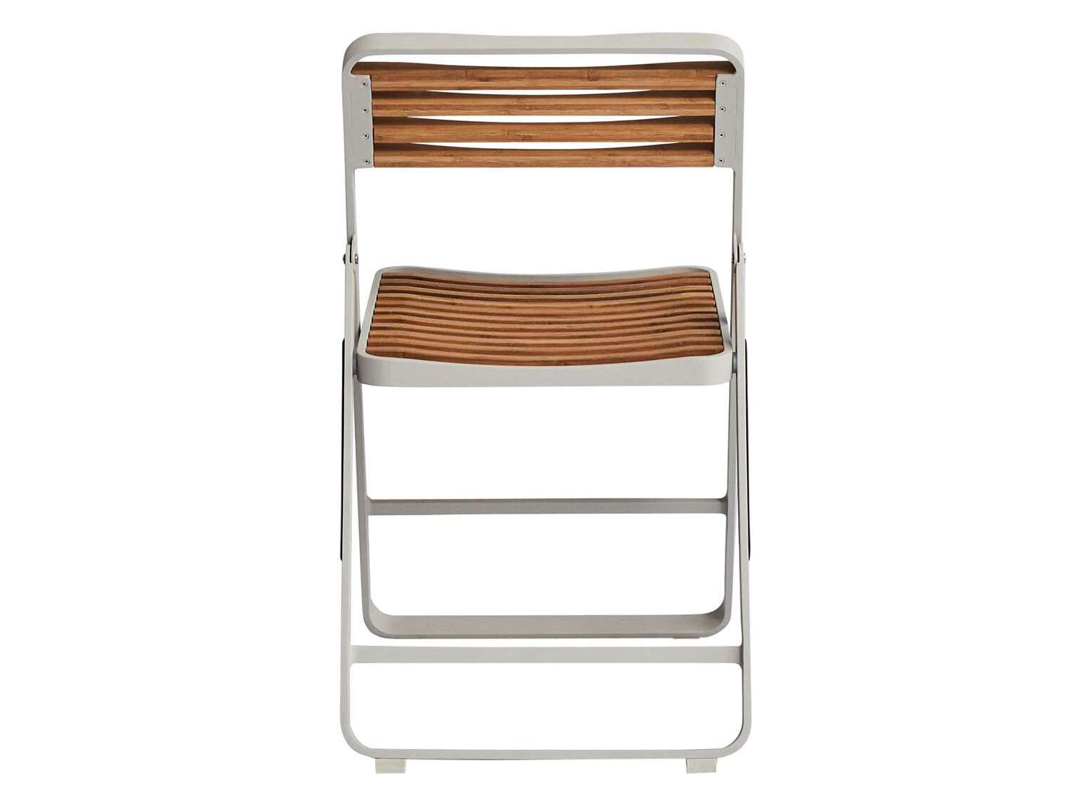 Складной стул из алюминия и бамбука с открытой спинкой Mindo Mindo 121 ARCH-00150806 - Вид №16