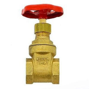 Задвижка клиновидная ВВ латунная PN20 ITAP 1"