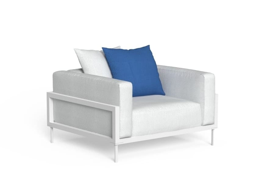 Съемное садовое кресло с подлокотниками Talenti CleoSoft-alu ARCH-00028427