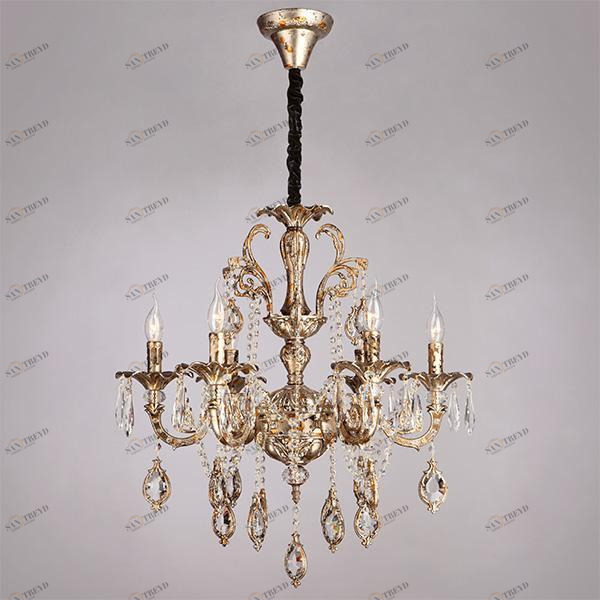 Подвесная люстра Bogates Wonderful 271/6 Strotskis BOGATES ДИЗАЙНЕРСКИЕ, WONDERFUL 181619 Золотой 