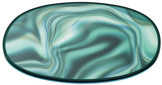 Glas Italia Овальный журнальный столик из хрусталя Liquefy sun-id-1496550 - Вид №2