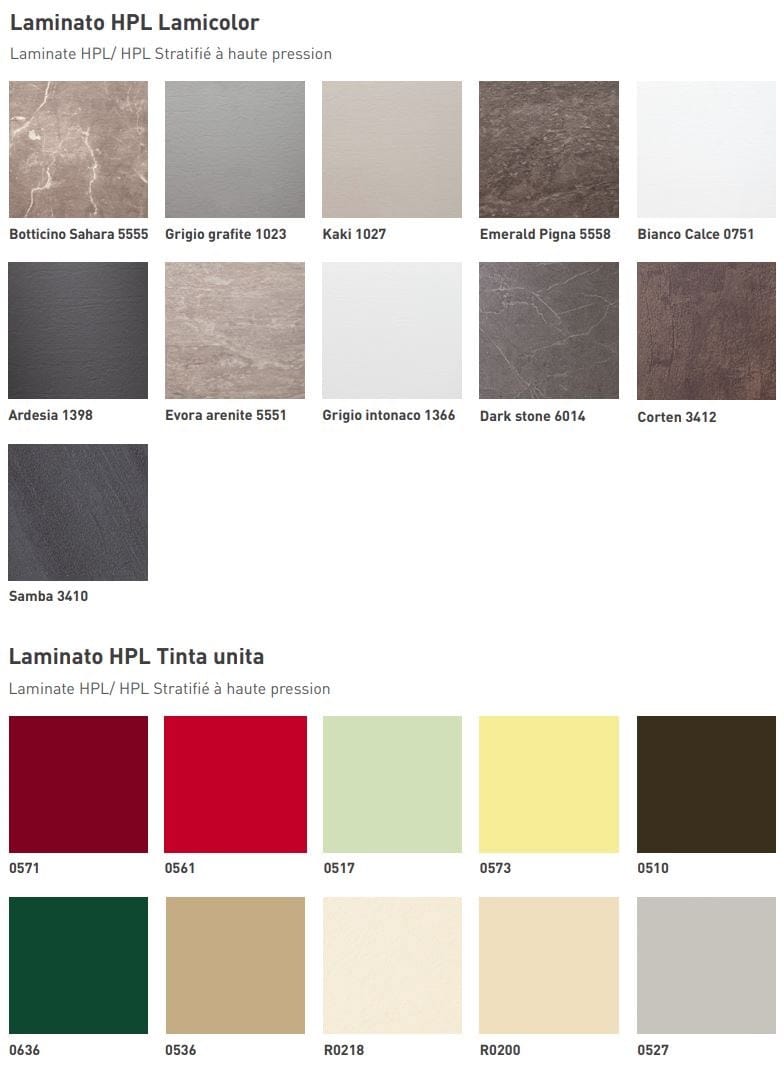 Встроенная кухня в HPL с островом Floritelli Cucine Prima ARCH-00112292 - Вид №4