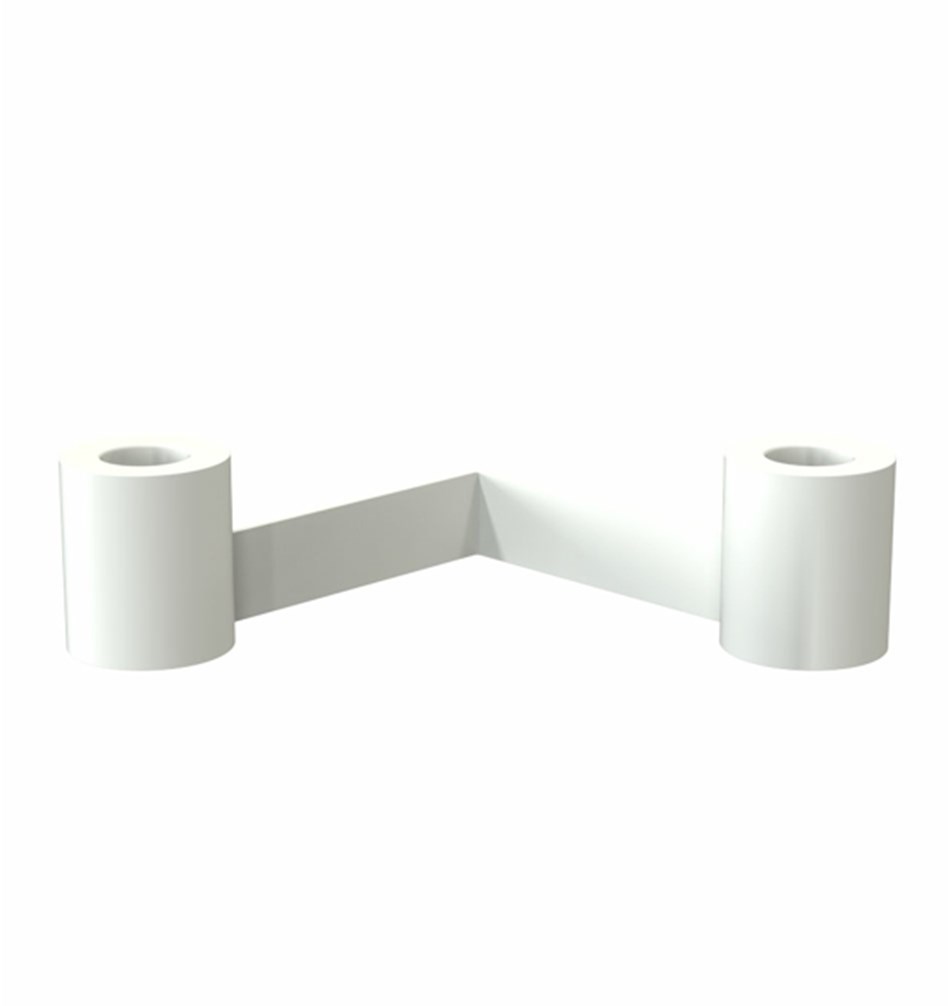 FROST Подсвечник 2005 » белый Нержавеющая сталь Белый N2005-W  - Вид №1