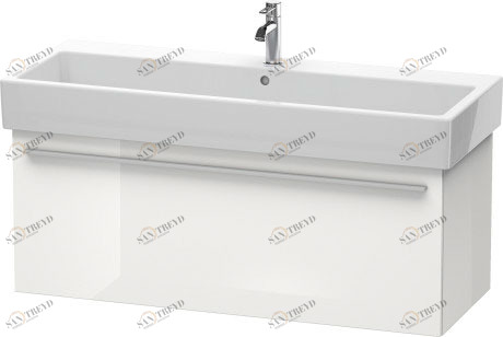 XL604708585 Тумбочка подвесная X-Large #XL6047 1150 x 443 мм Белый глянцевый лак Duravit