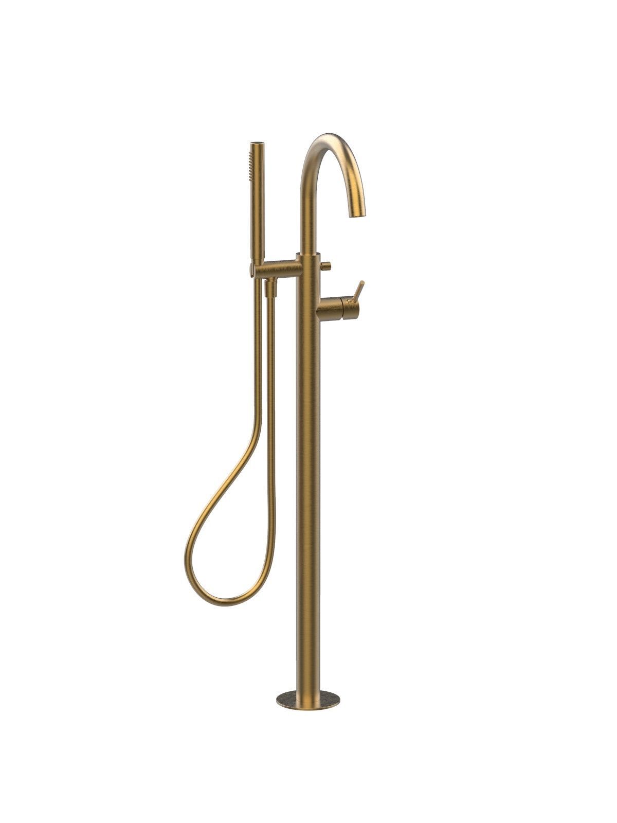 Однорычажный смеситель для ванны с ручным душем Rubinetterie Frattini Pepe XL ARCH-00061708 - Вид №17