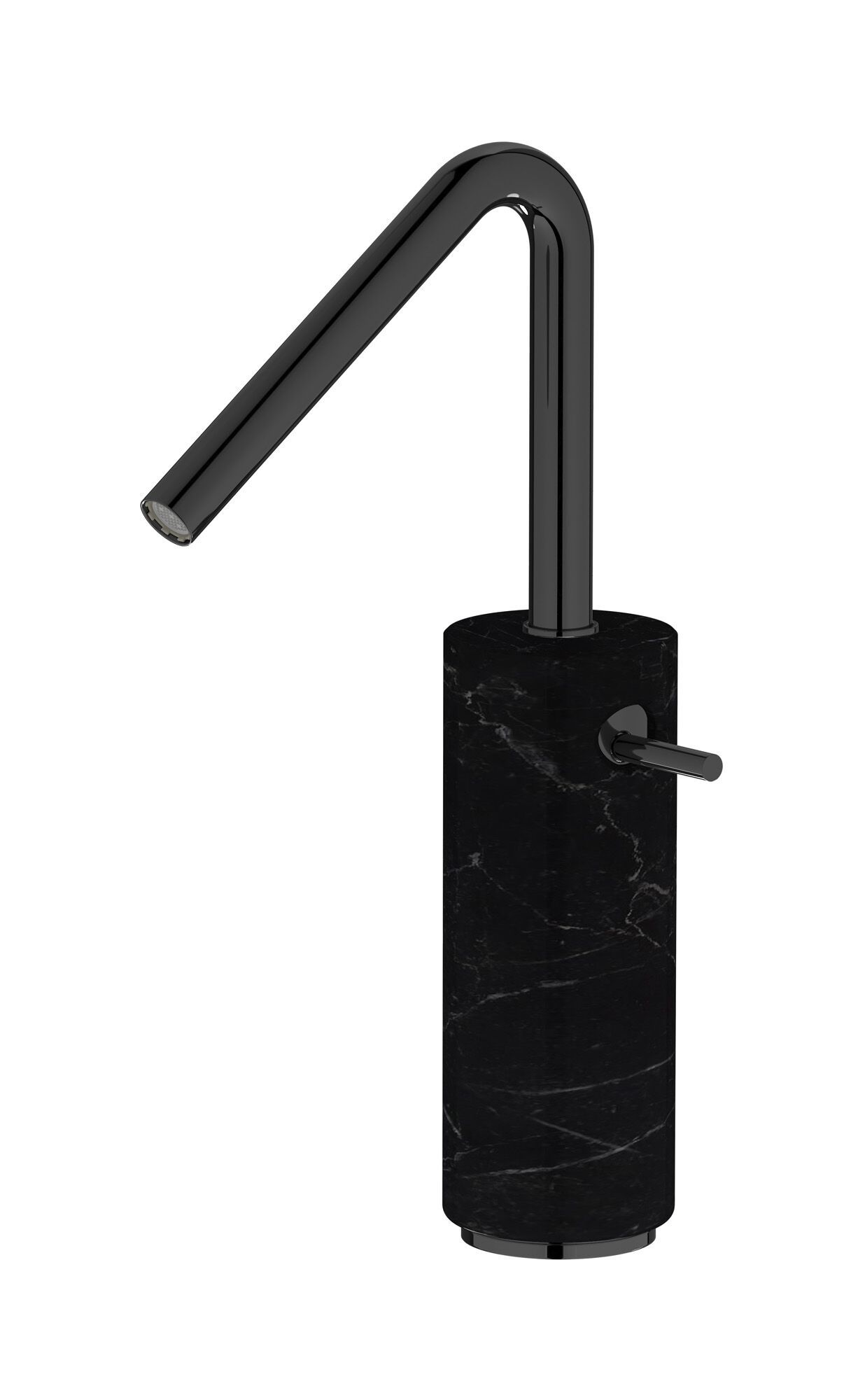 Смеситель для раковины с одной ручкой из мрамора IB мрамор + мрамор Elle ARCH-00083599 - Вид №4