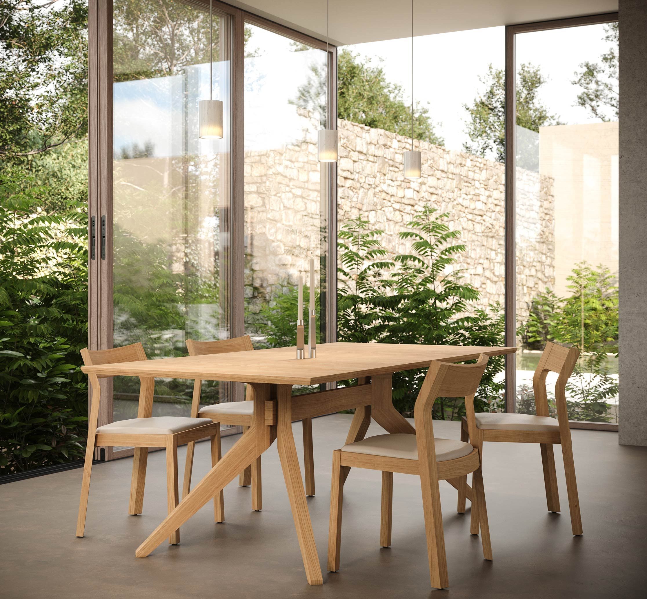 Прямоугольный дубовый стол Case Cross ARCH-00146142 - Вид №1