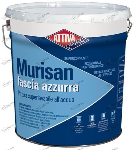 ATTIVA Супермоющаяся краска на водной основе высшего качества Smalti e pitture sun-id-1475883