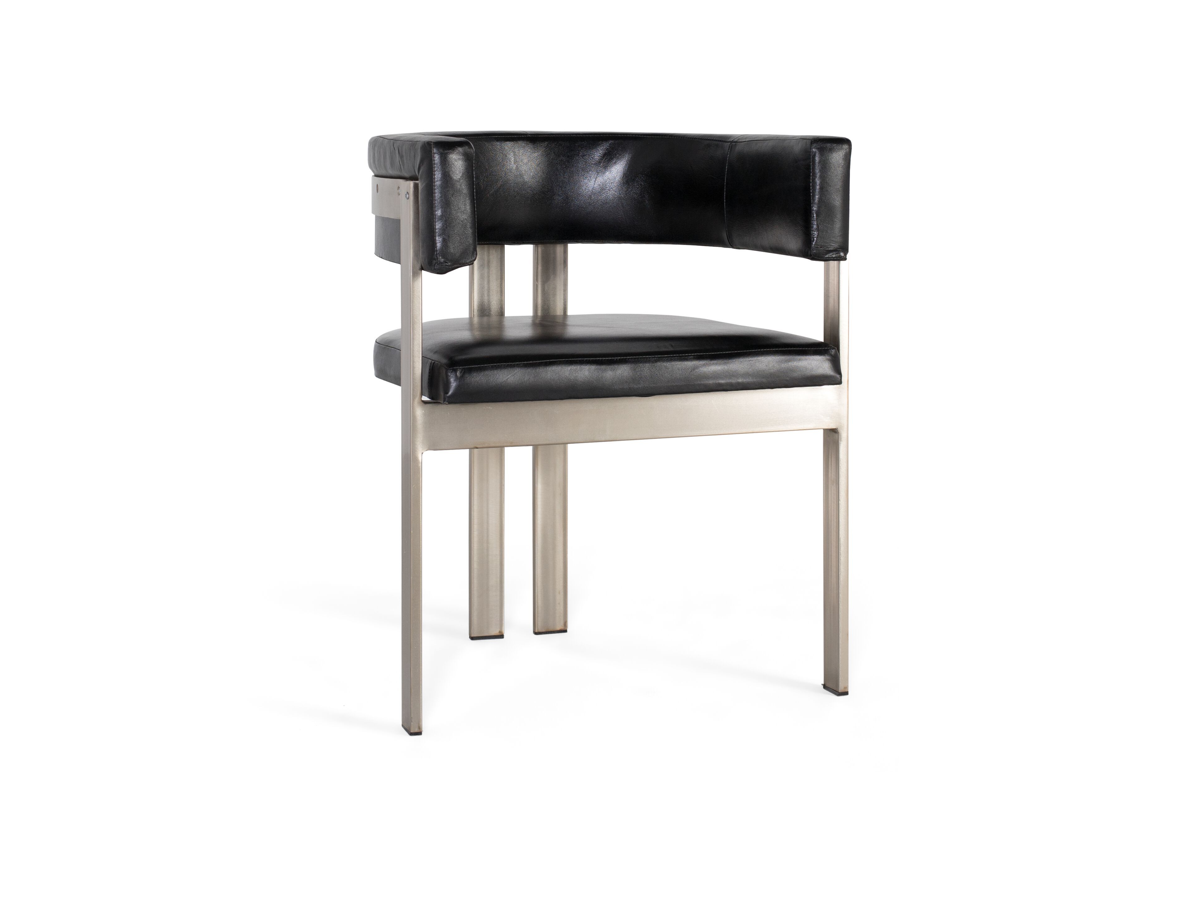 Кожаный мягкий стул Giner y Colomer 1411-1412 ARCH-00020058