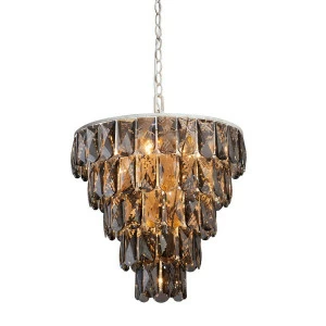 Подвесная люстра Vitaluce V5277-0/20+1 VITALUCE ДИЗАЙНЕРСКИЕ 328923 Прозрачный;коричневый