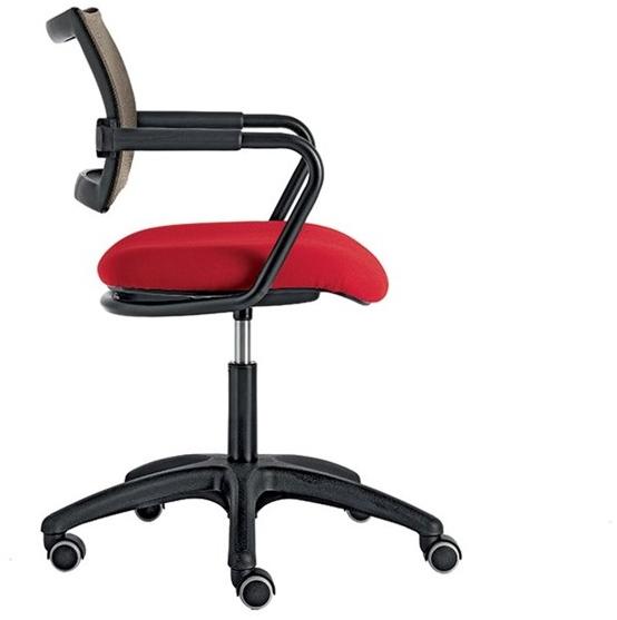 VAGHI Вращающийся стул с алюминиевым основанием и сетчатой ​​спинкой Expo light guest Lxon/lxoe/qxon - Вид №3