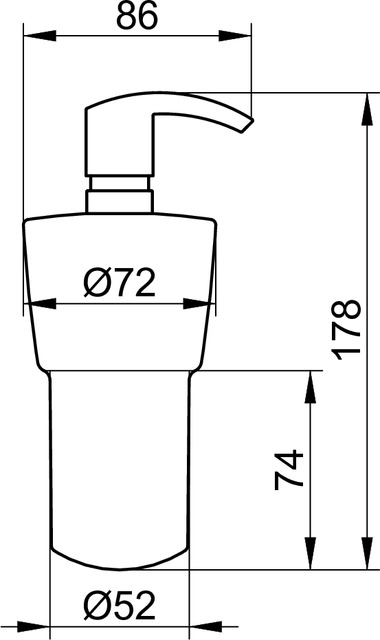 02753019000 Дозатор KEUCO City.2 - Вид №2