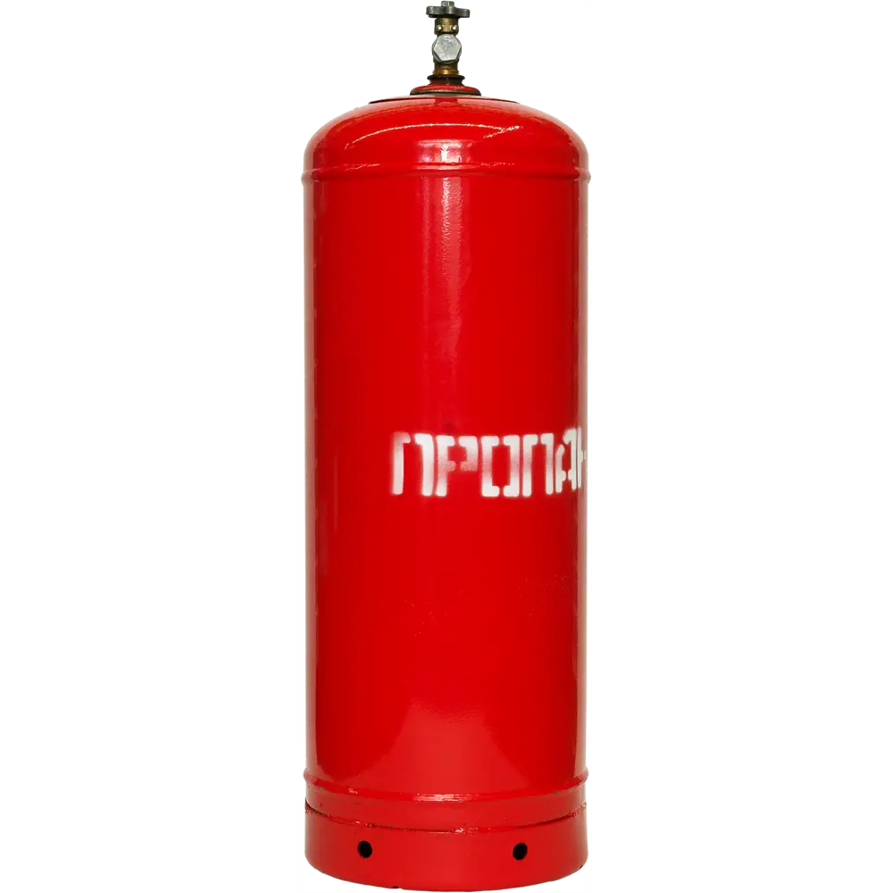 Газовый баллон НЗГА с вентилем ВБ-2 с предохранительным клапаном 50 л STLM-2188012