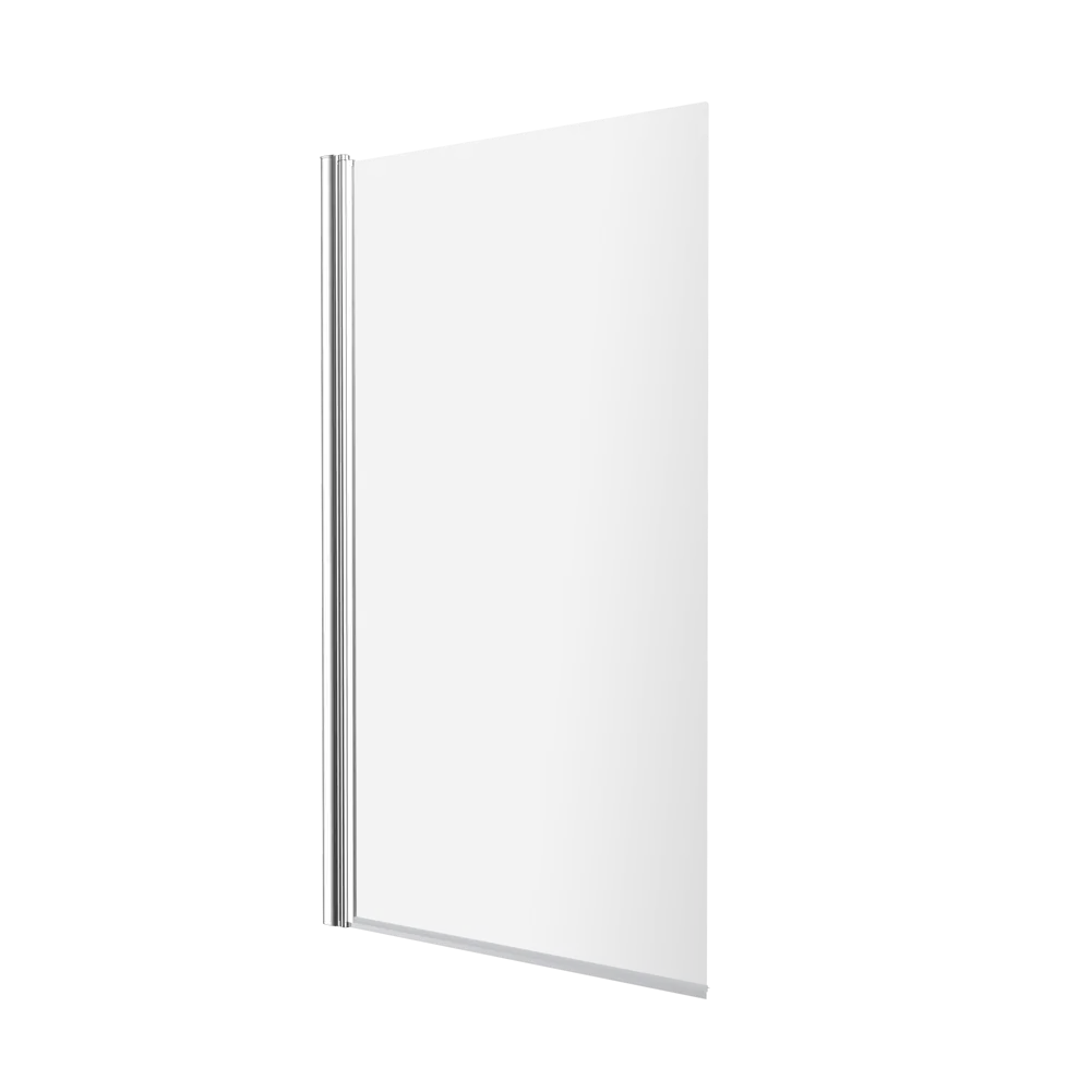 Ширма на ванну Sensea Essential поворотная 80x140 см прозрачное стекло профиль хром Без серии STLM-2068505