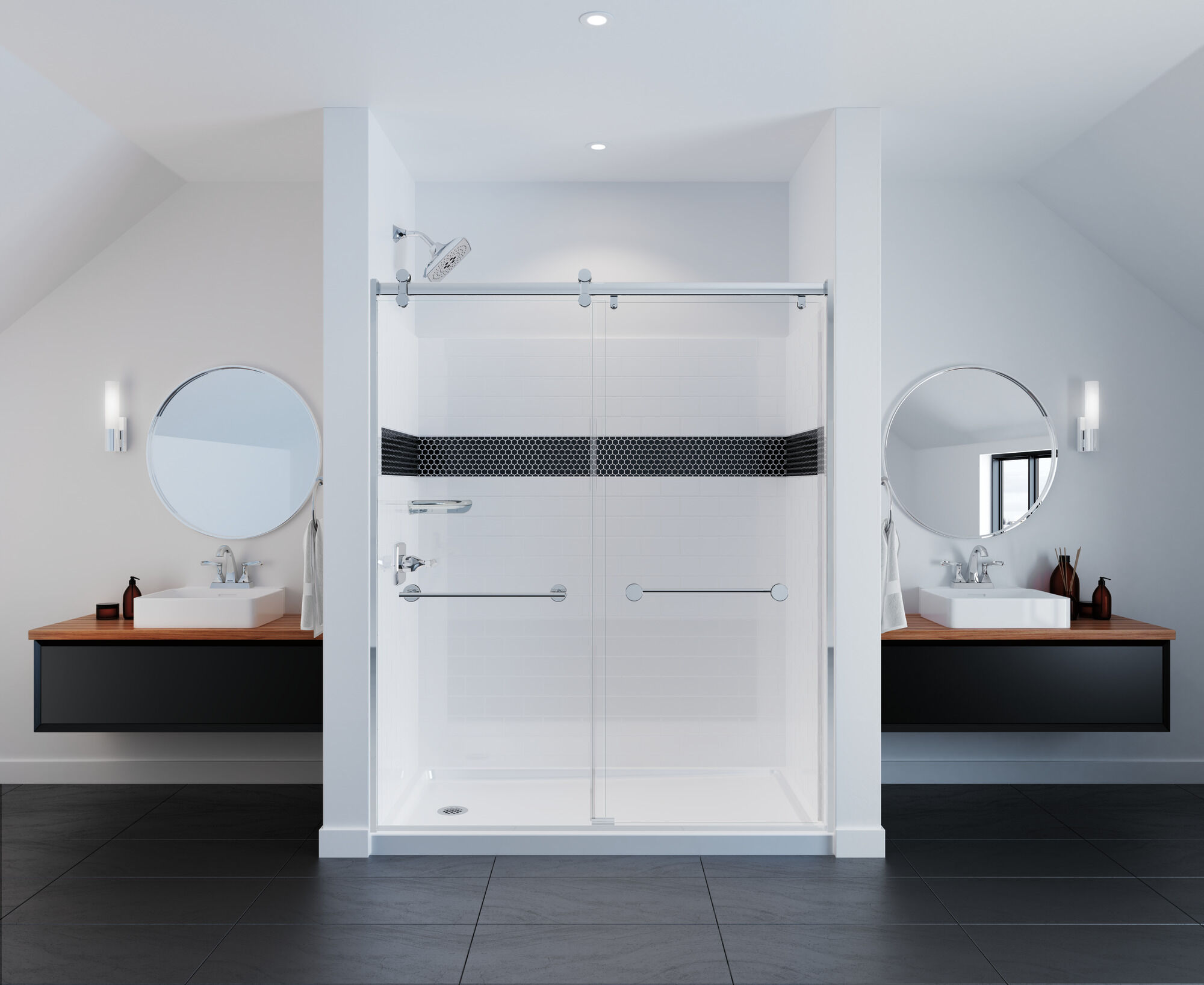 144741 Для ванны и душа Monitor® серии 14 Delta Faucet Everly Хром  - Вид №10