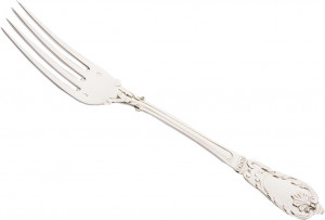 76313 Odiot Вилка десертная 19,5см "Тюренн" (серебро 925пр) Серебро 925