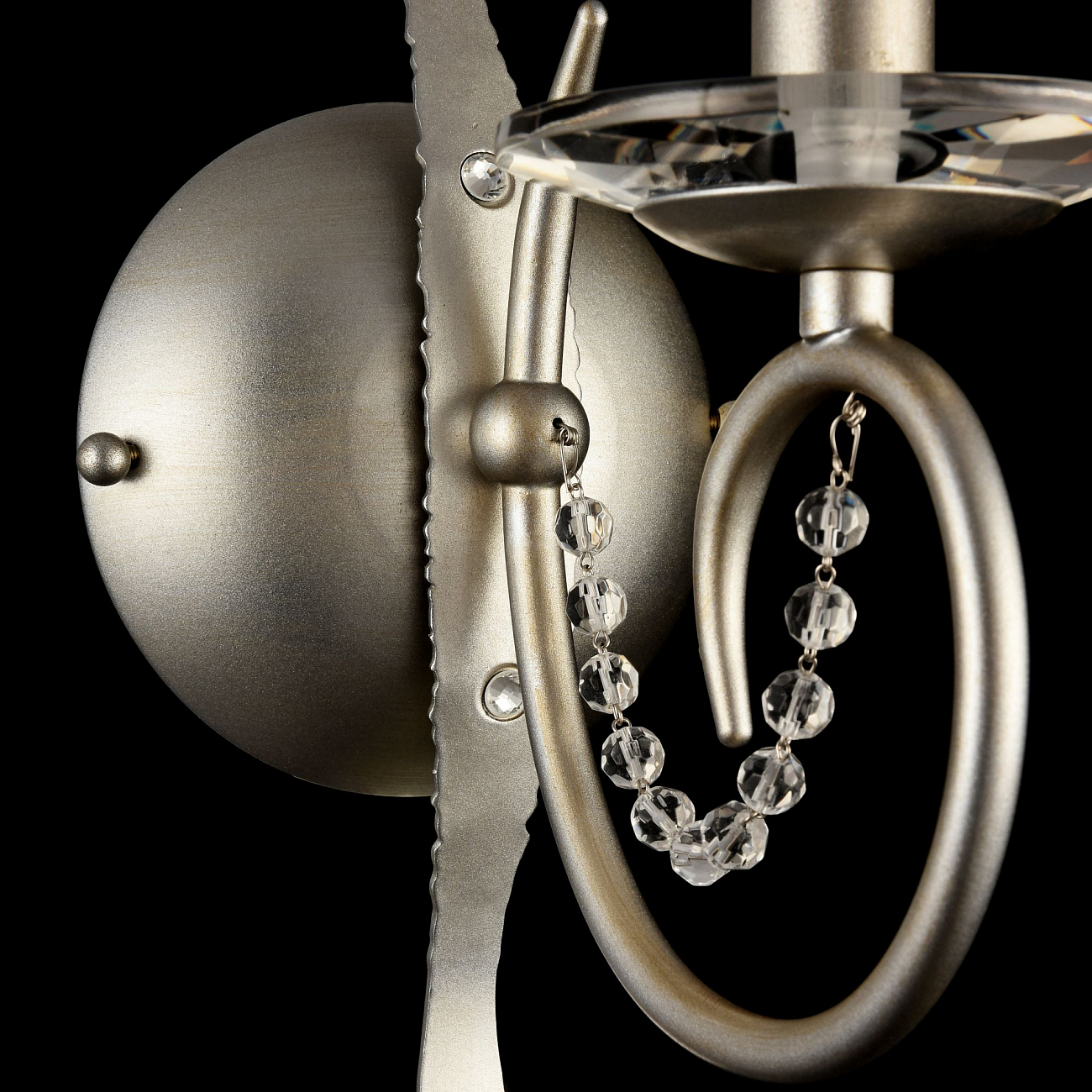 Бра настенное серебряное Darina FR2755-WL-01-BR FREYA CLASSIC 00-3957487 Серебро - Вид №4