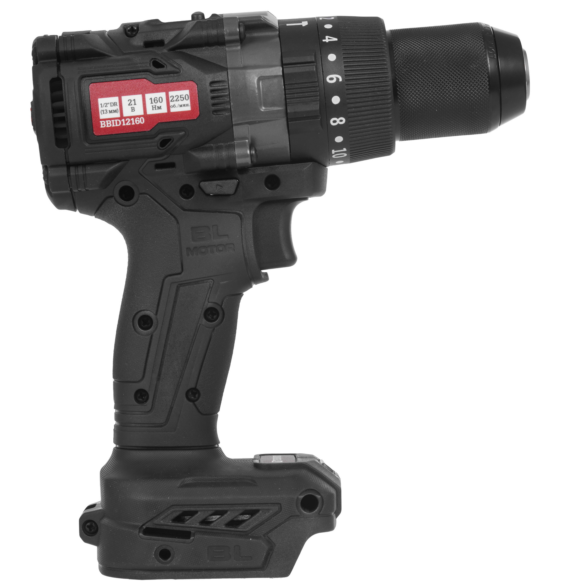 Дрель-шуруповерт Thorvik BBID12160DNB   , Без ЗУ, Без АКБ 9199276 STDN-0085482 - Вид №1