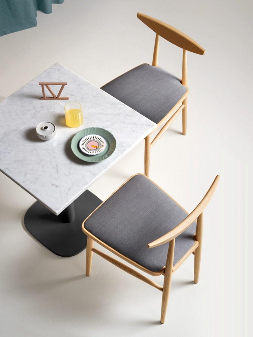 Quinti Sedute Деревянный стул со встроенной подушкой sun-id-1476777 - Вид №2