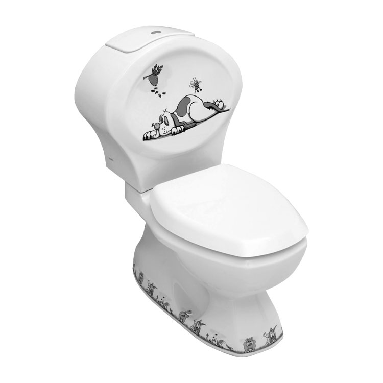 8702  8702 Детский уNitaз с нижним выпускным отверстием Eca 