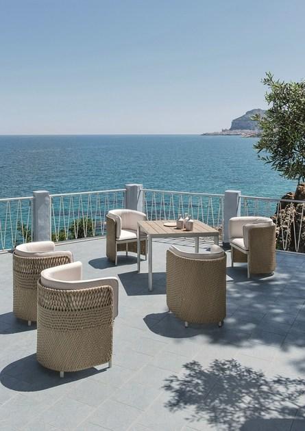 Ethimo Садовый стол из тикового дерева Esedra Estqqa - Вид №4