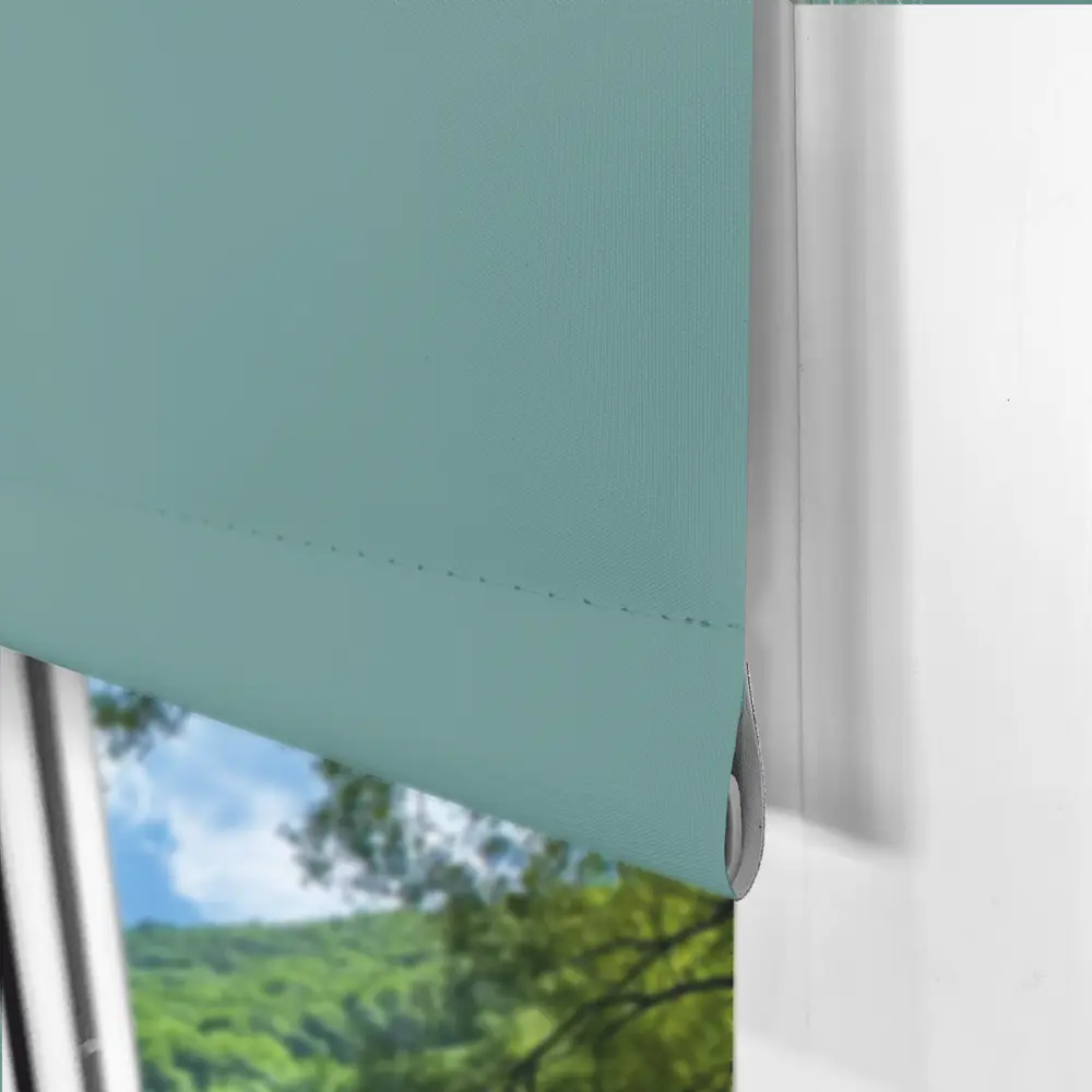 Штора рулонная блэкаут Inspire Santos 100x160 см бирюзовая Celadon 2 82692243 STLM-2057048 - Вид №5