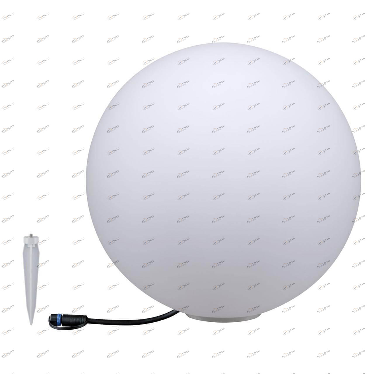 Уличный светильник ландшафтный светодиодный D 40 см белый Lichtobjekt Globe 94178 PAULMANN LICHTOBJEKT GLOBE 00-3897017 Белый 