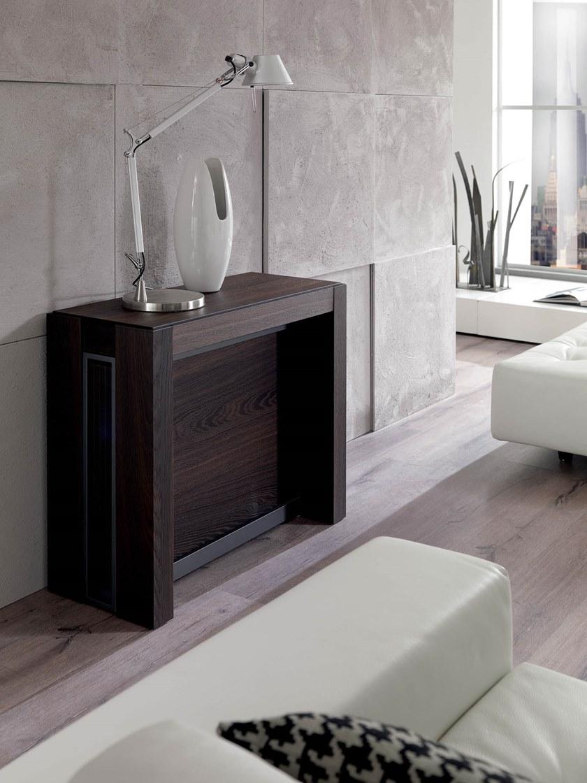 Ozzio Italia Выдвижная консоль из дерева  T021  - Вид №12