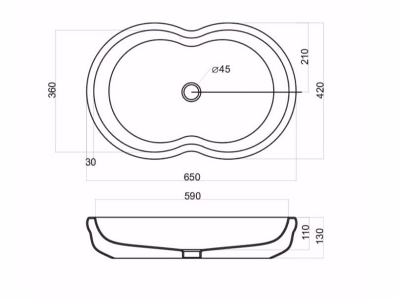 Керамическая столешница GSG Ceramic Design ARCH-00056193 - Вид №2