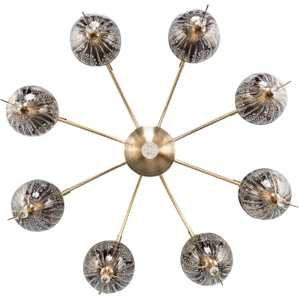 Люстра «Faberge» 594/8PL 8хЕ14х40 Вт цвет античная бронза Escada STLM-2025222 - Вид №1