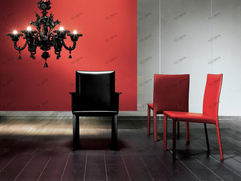 i 4 Mariani Вращающееся кресло из кожи Marlene sun-id-1375525