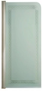 Gentry Home Стеклянная перегородка для ванны Arcadia