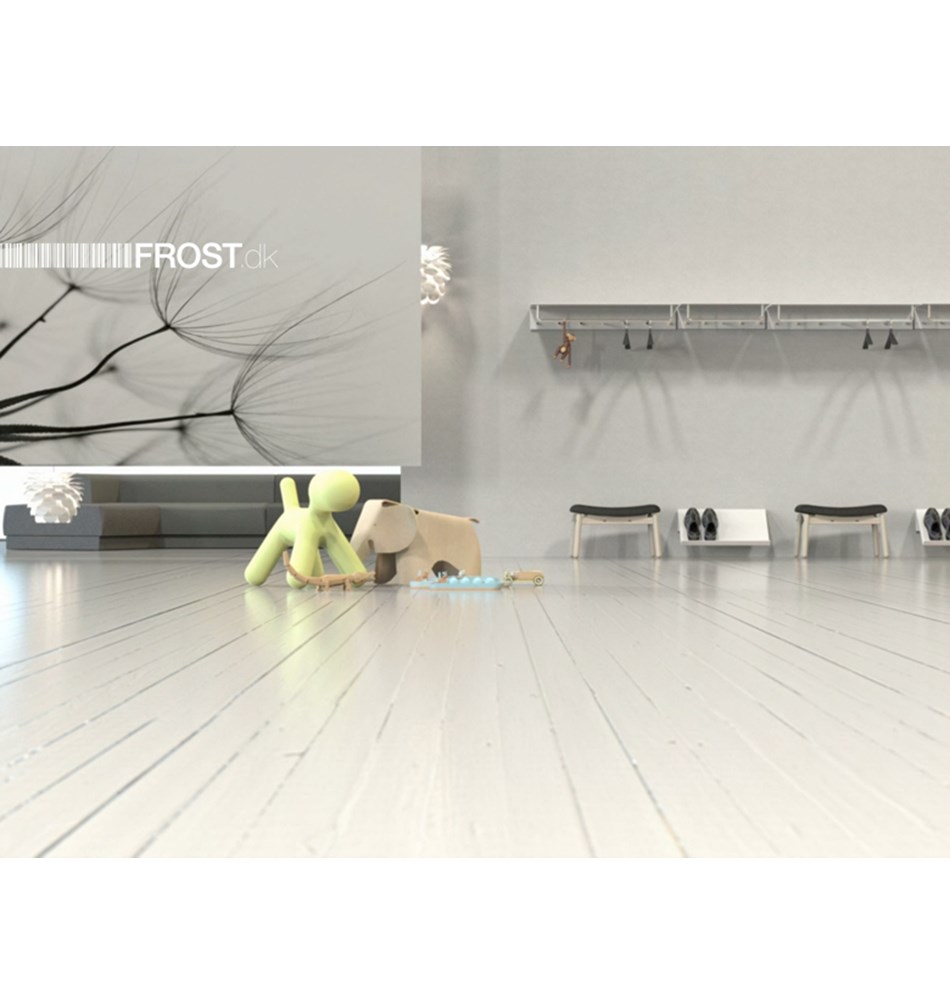 FROST Полка 4026 25x15x100cm » белая Алюминий Белый U4026-W  - Вид №1