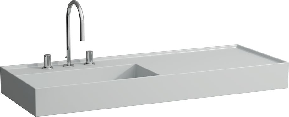 H8133327581581 Раковина, полочка справа, со специальным скрытым сливом LAUFEN PRO - Вид №9