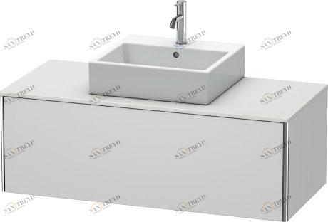 XS490203636 Тумбочка для подвесной консоли XSquare #XS4902 1200 x 548 мм Белый шелковисто-матовый лак Duravit