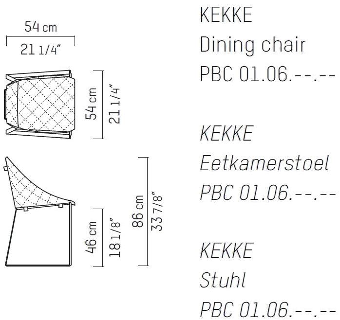 Piet Boon Кресло-санки с обивкой Kekke living Pbc 01.06 - Вид №5