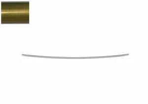 Карниз для ванны Aquanet Izabella полукруглый 160x70 бронза