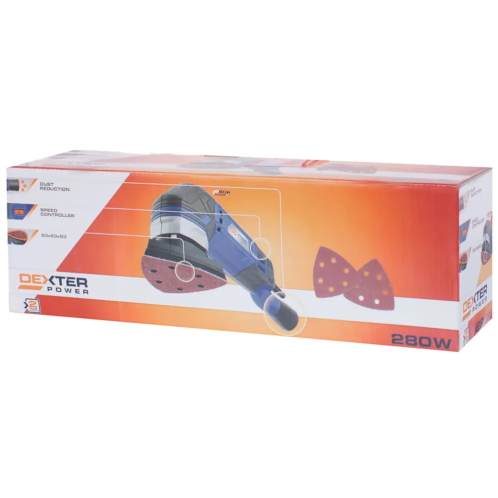 Дельташлифовальная машина Dexter Power PC280DS, 280 Вт 18056918 STLM-2030537  - Вид №4