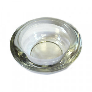 10017101 Подсвечник стекло 1 свеча Ассорти H. 3.5 см