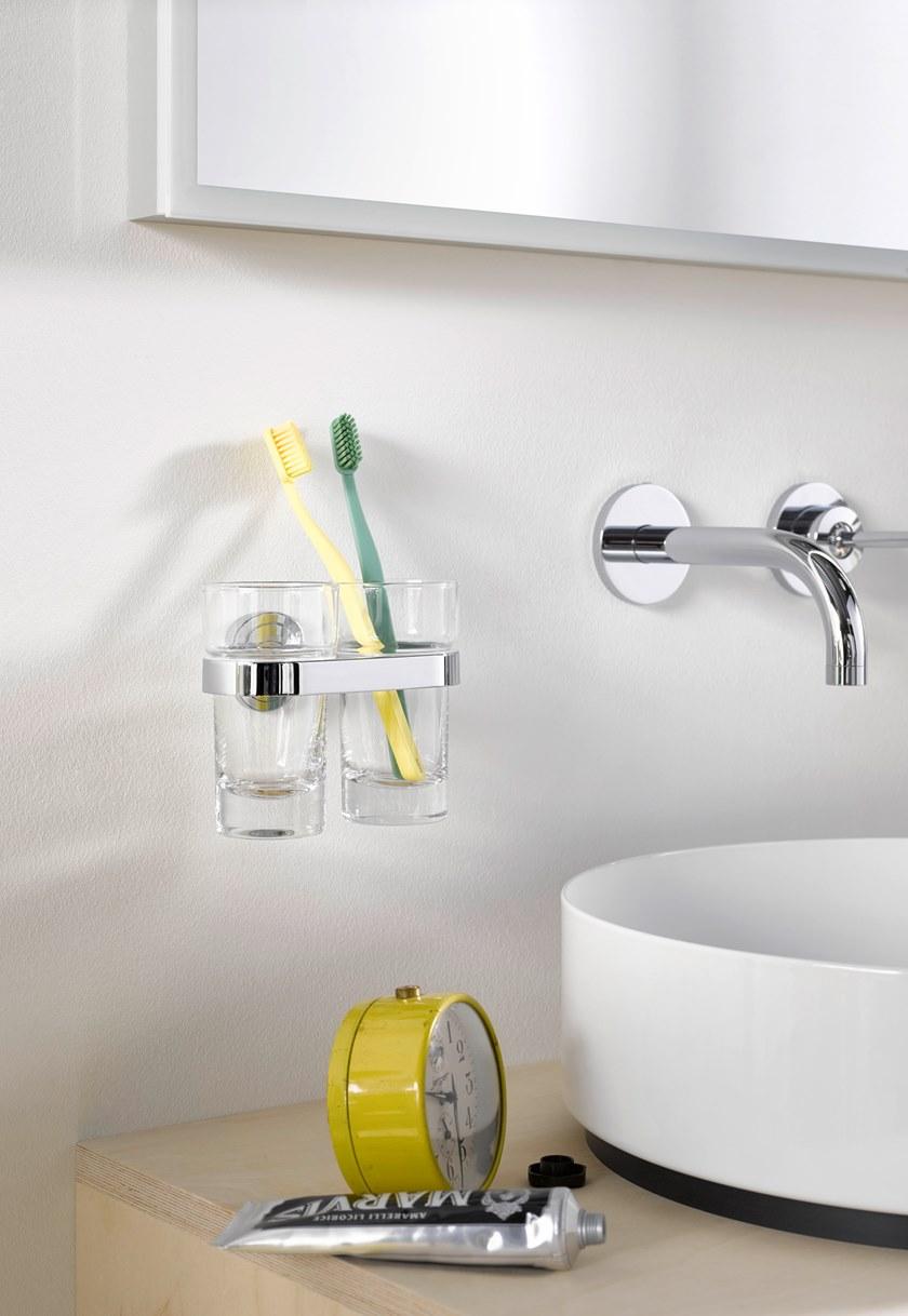 Emco Bad Двойной настенный держатель для зубных щеток Polo 0725 001 00 - Вид №3