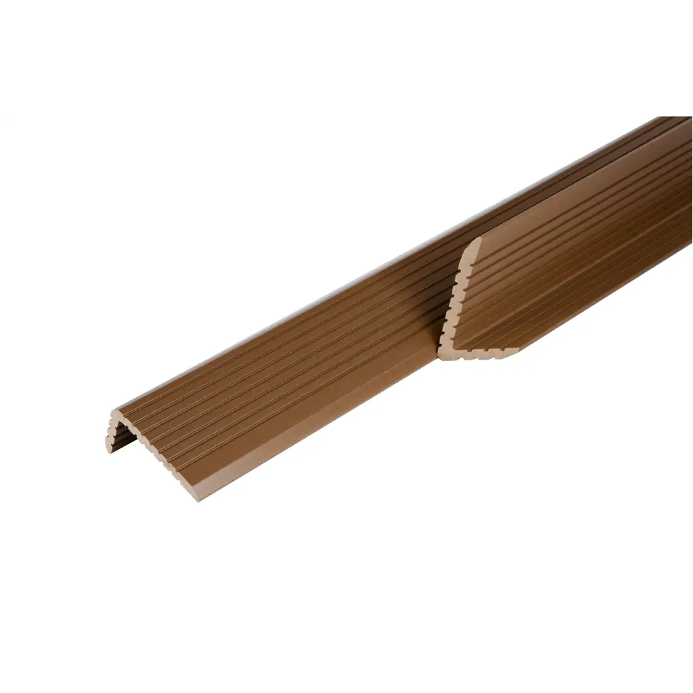 89366387 Угол торцевой T-Decks 35x70x3000 мм цвет натуральное дерево STLM-1013247 