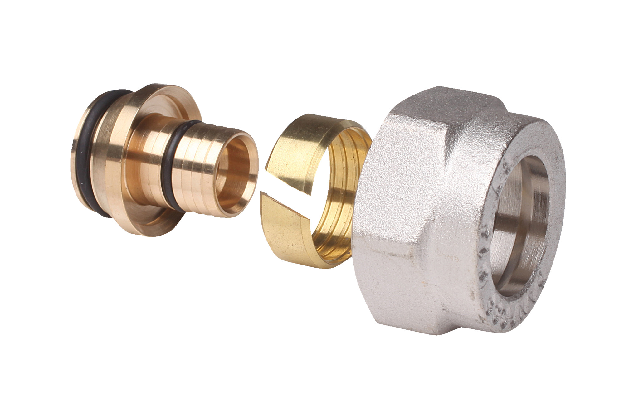 Danfoss Фитинги для полимерных труб (PEX) Уплотн. фитинги PEX 16х1.5 G3/4'' вн 013G4157  - Вид №20