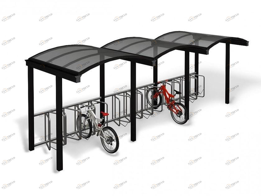Euroform W Металлический навес для велосипедов и самокатов  710 