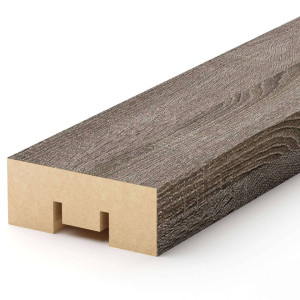 Интерьерная рейка МДФ STELLA Бриона Дуб Винтаж 16*40*2700 (уп.8 шт.) STSR-807