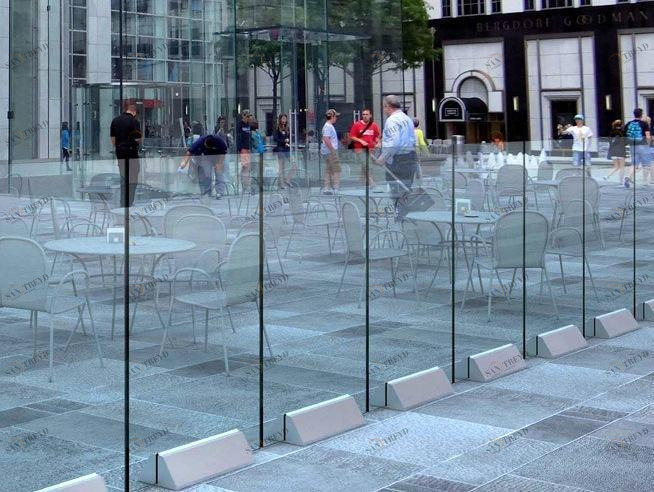 Metalglas Bonomi Модульный стеклянный экран  B-2800 