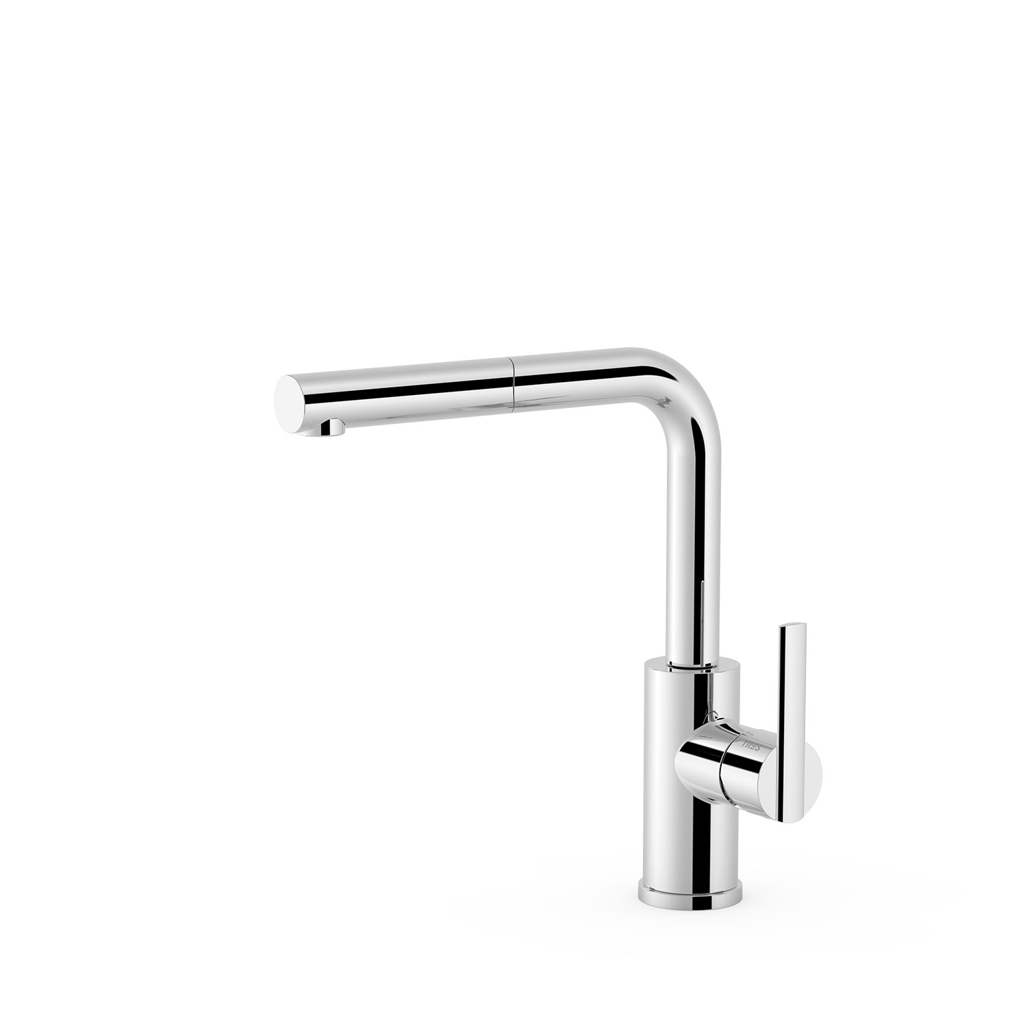 КУХОННЫЙ смеситель с одной ручкой и выдвижным носиком для кухни-181437 TRES Kitchen